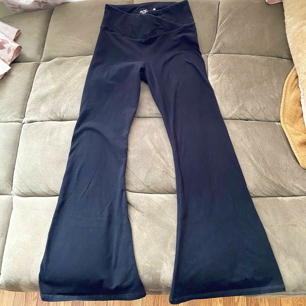 Hollister Black Flare Leggings